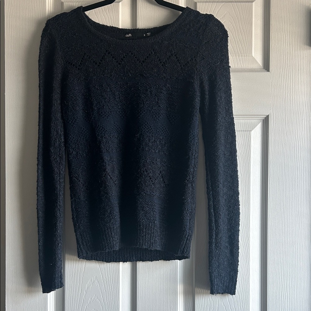 Elegant Navy Sweater